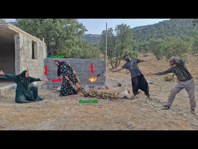 The husband and first wife's action against the attacks of the second wife