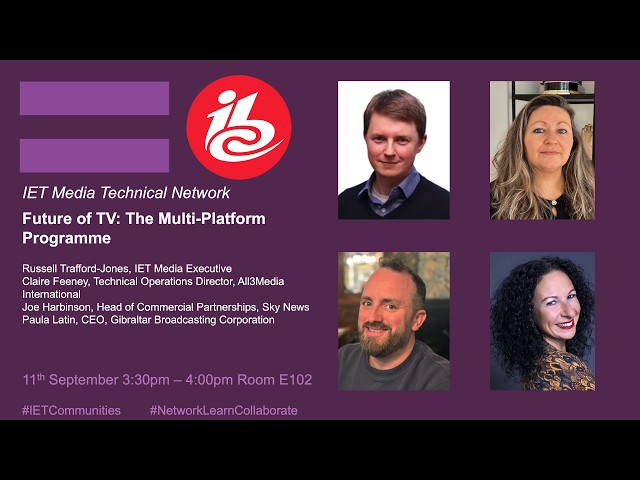 Future of TV - The Multi platform Programme
