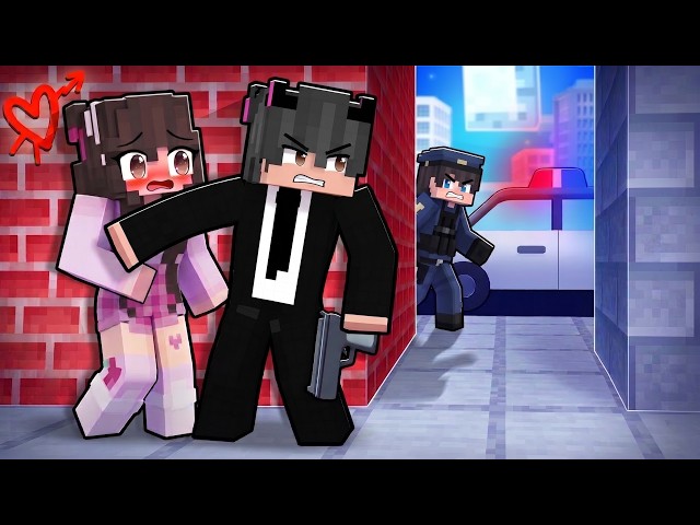 I become a mafia boss's fake girlfriend in Minecraft!