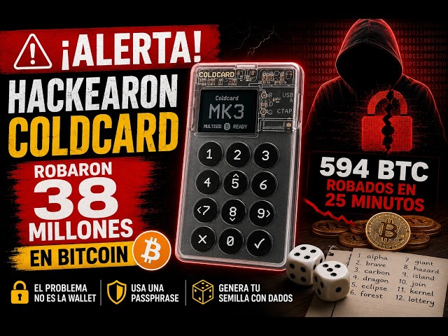 🚨 URGENT: Coldcard hacked. Is your Bitcoin safe?