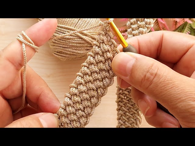 This Crochet Pattern is so Trendy Right Now!😍Who Sees it is Asking About This Knitting Pattern!