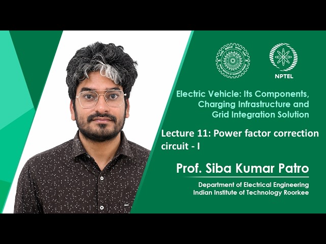 Lecture 11: Power factor correction circuit - I