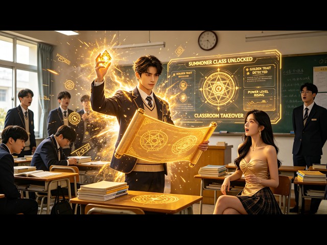 【FULL】A Poor Student Awakens a Rare Summoner Class and a Golden Trait System,Shocked All!#minidrama
