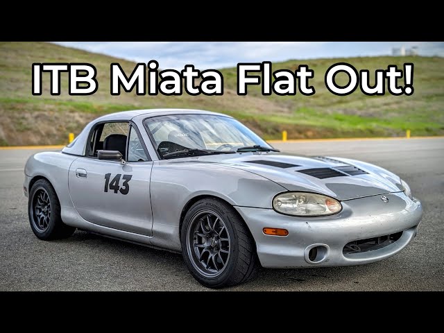 Prueba en pista del Mazda NB Miata 2000: ¡Sonidos puros del ITB!