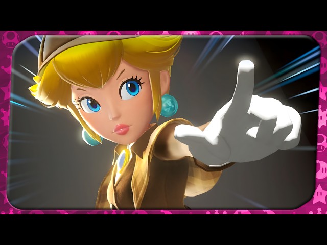 Princess Peach: Showtime! ᴴᴰ Detective Peach (All Levels, Sparkle Gems, & Ribbons)
