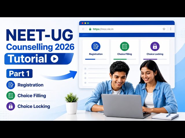 Asesoramiento de NEET UG de MCC 2026