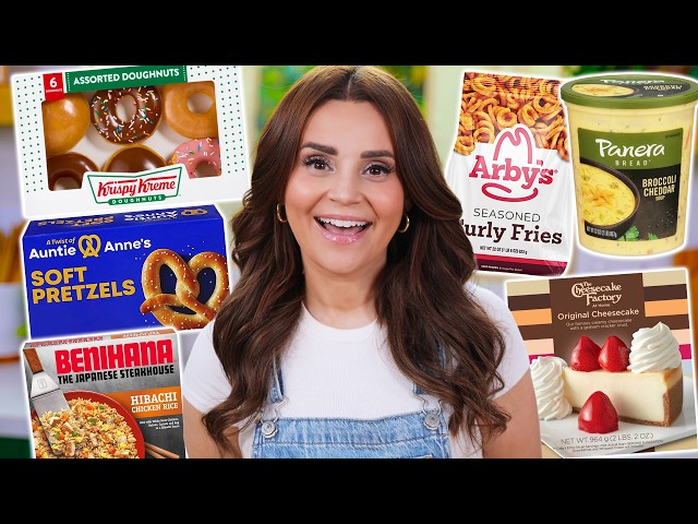 I Tried Store Bought Restaurant Food!
