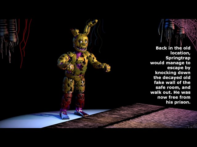 What if William Afton had gotten springlocked right after the MCI (part 2)