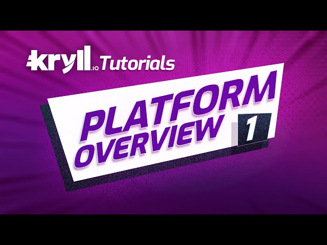 Kryll Platform Overview (Part 1/2) - Kryll tutorials