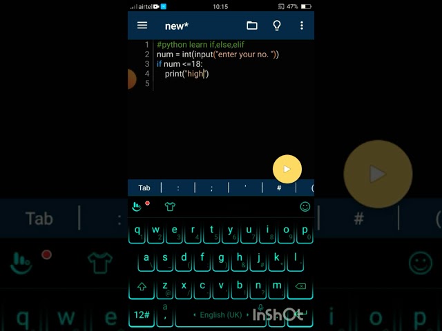 Python Learn if, elif, else condition learn (