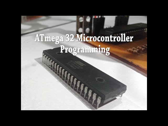 AVR Microcontroller Programming || Introduction (with ATmega 32 and USBASP programmer)