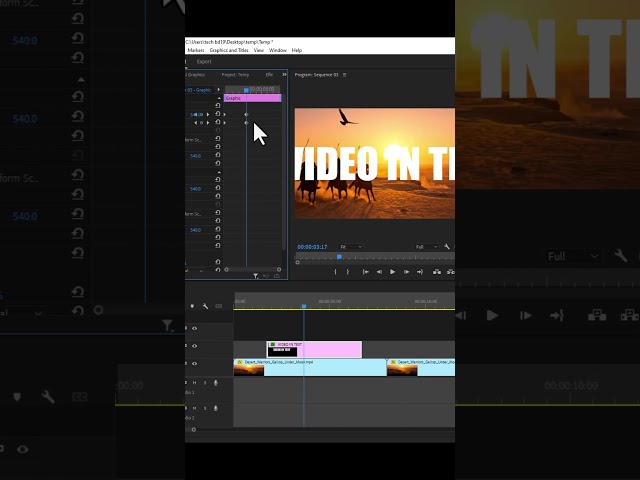 Video in Text Effect with adobe premiere pro in bangla tutorial