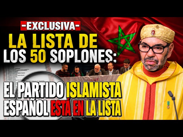 ✅PROGRAM 09/02 "PRUNE President on the list of alleged Moroccan intelligence collaborators"