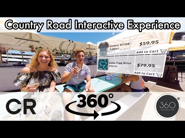 Country Road NRF 2018 - 360 Interactive Reality Shopping Experience - 360dgrees.com