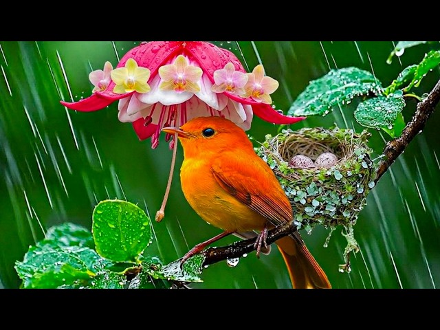 Healing Piano, Birdsong and Rainfall 🌧️🍃 Relieve Stress, Anxiety & Depression | Calm Mind & Body #5
