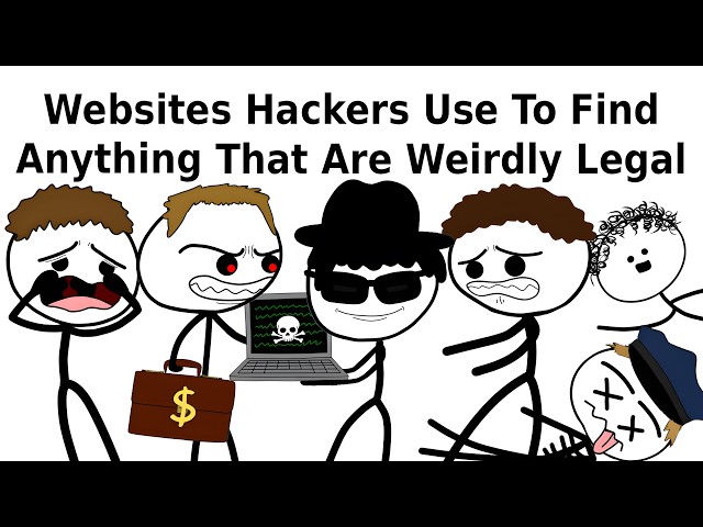 Websites Hackers Use To Find Anything That Are Weirdly Legal