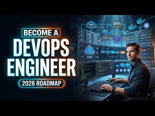 DevOps Roadmap 2026: How to Become a DevOps Engineer | Beginner to Job-Ready