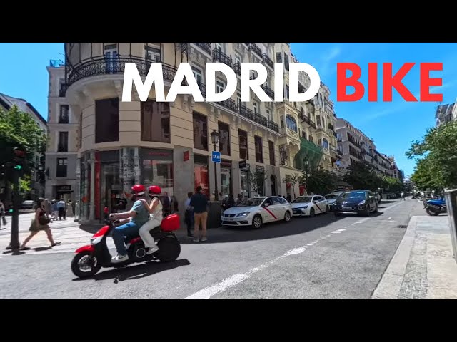 Madrid 360* - Riding Bicycle Through Neighborhoods May 25, 2025