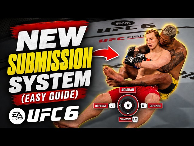 How To Use New Submission System on UFC 6 (EASY GUIDE) | EA SPORTS UFC 6