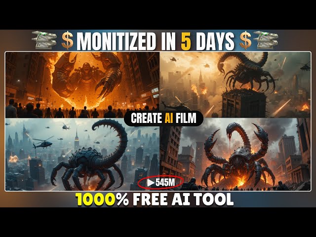 Create Unlimited AI Animated Films & Videos | 1000% FREE Tool – No Watermark