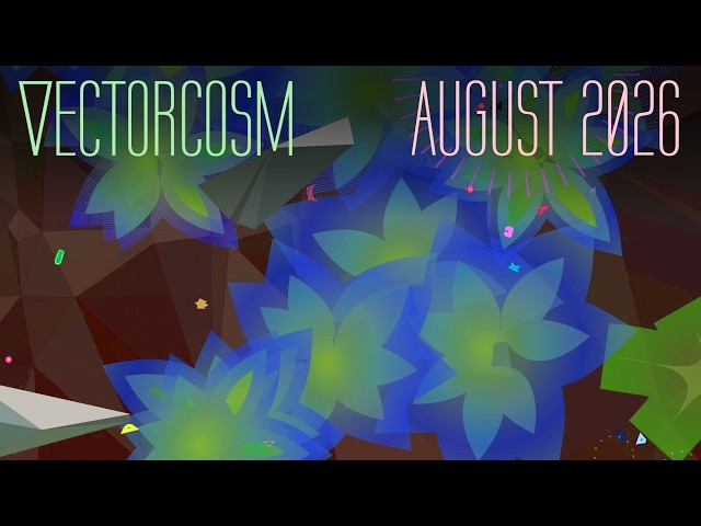 Vectorcosm - DevLog - August 2026 - Plants & Herbivores