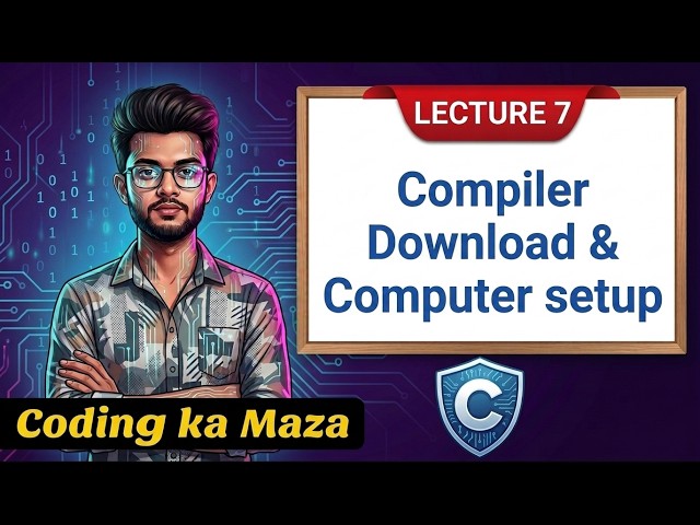Install C Compiler in VS Code | MinGW Setup + Environment Path | C Course #7 | Coding ka Maza
