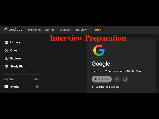 GOOGLE SDE interview prep || midnight coding 3