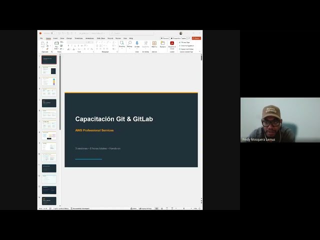 Una charla sobre git y gitlab con Jose Velasquez parte-1