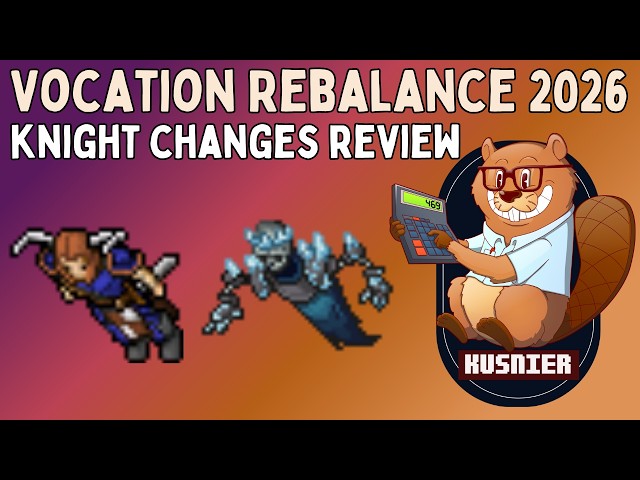 Knight Rebalance Deep-Dive — New Builds, Wheels, Hotkeys & More | Tibia Vocation Rebalance