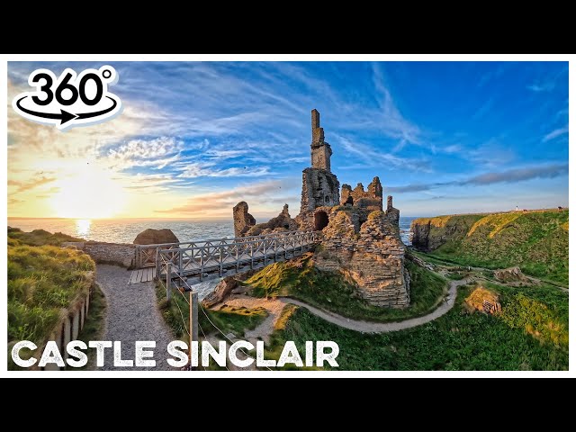 360° VR | Castle Sinclair Girnigoe | Scotland