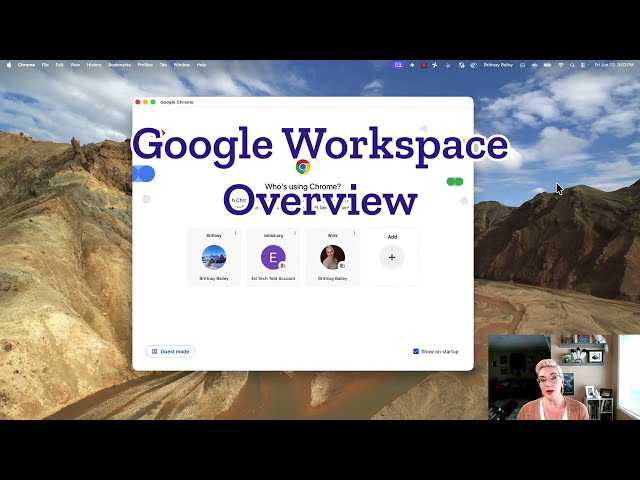 Quick look at Google Workspace