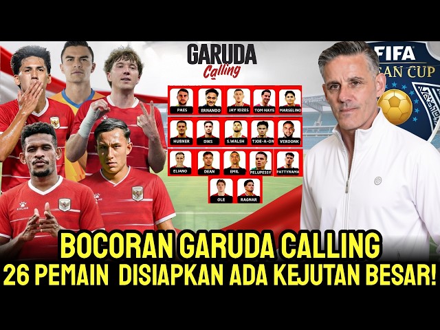 VIRAL GARUDA CALLING LEAK! National Team Squad for FIFA ASEAN CUP Finally Revealed