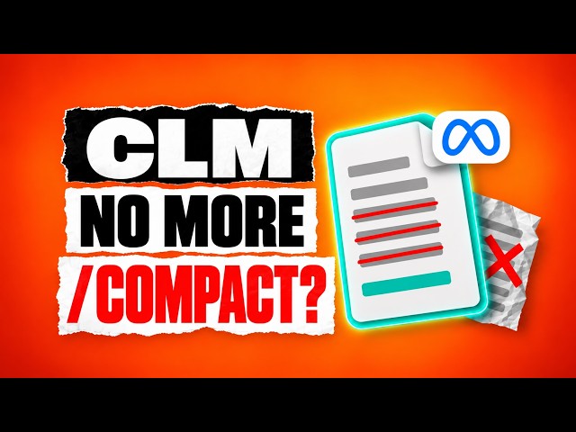 Context Language Models: Your Agent Doesn't Need Compaction