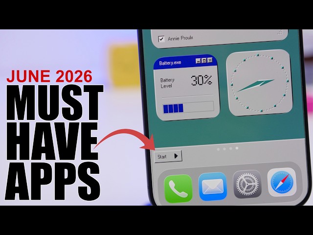 MUST HAVE iPhone Apps - June 2026 !