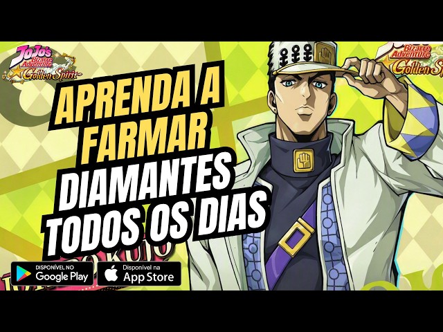⭐ FARMING ROUTINE! Get diamonds EVERY DAY in JOJO'S BIZARRE ADVENTURE GS! ⭐