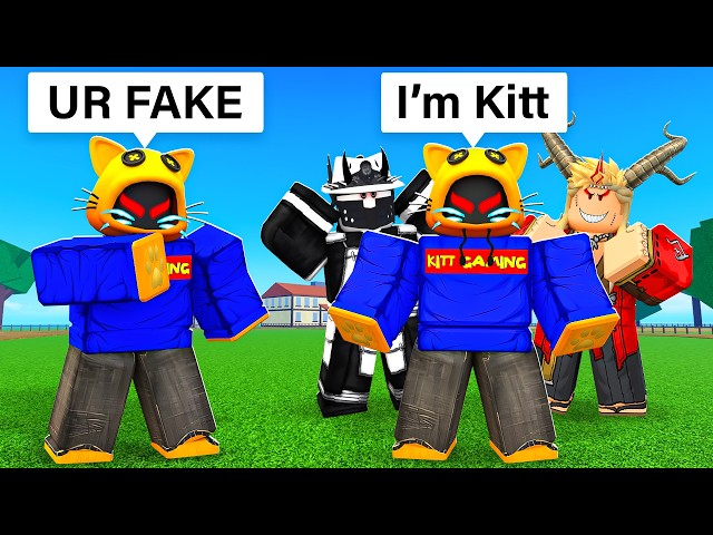 I Found A FAKE Kitt Gaming SCAMMING, So I EXPOSED Him In Blox fruits