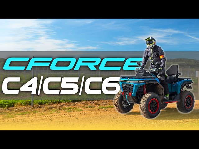 Prueba gama ATV CFMoto CForce 2026 | Así son los nuevos CForce C4, CForce C5 y CForce C6 Pro