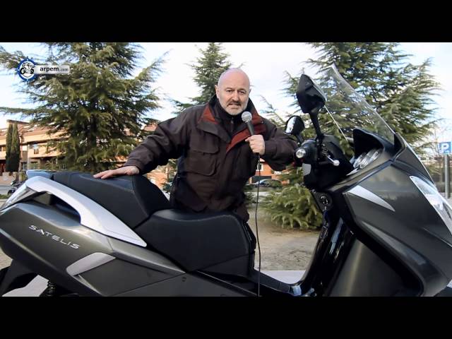 Videopruebas Peugeot Satelis 125 - Arpem, EU, 2013