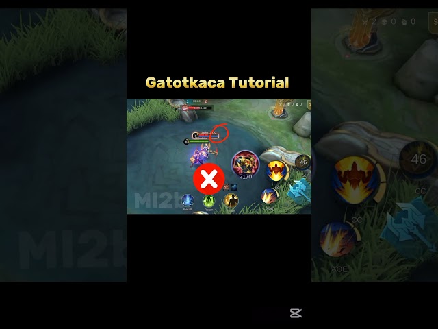 Gatotkaca Tutorial Mobile legends #ml2b #mlbb #tutorial #gatotkaca