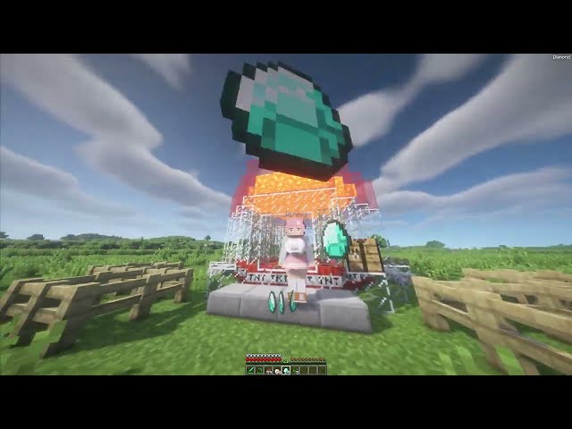 Giving Jenny Mod Every Secret Diamond Item In Minecraft Survival.