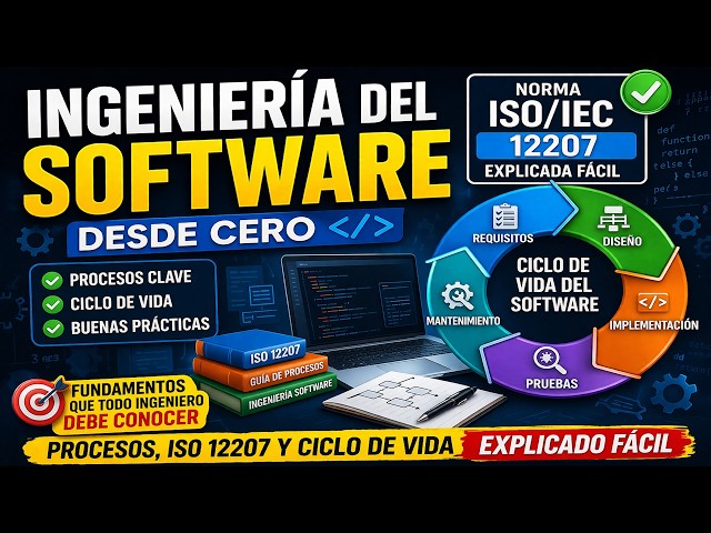 👉 Software Engineering from Scratch 💻 Processes, ISO 12207 and Life Cycle explained simply