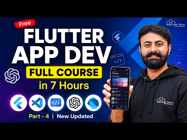 Flutter Full Course - Part 4 | Build a Real App from Scratch