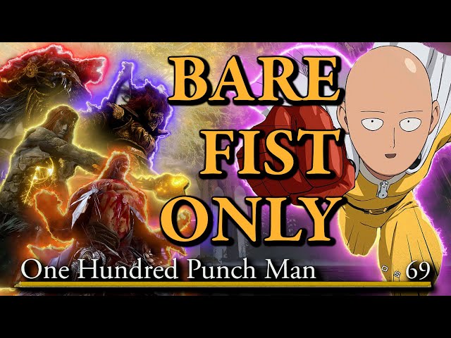 They Said It Was Impossible... Beating Elden Ring Bare Fist Only