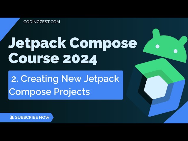 Android Jetpack Compose Tutorial #2 |  How to Creating New Jetpack Compose Project | CodingZest
