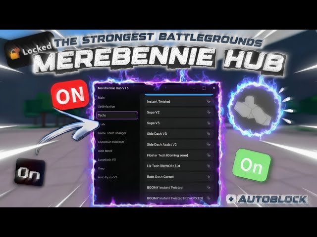 The *BEST* Strongest Battlegrounds Script 👀 | FloaterTech, BoomyTwisted, & MORE! 