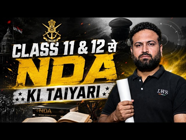 NDA Preparation From Class 11 & 12 😱 Hindi Medium Students Can Crack NDA 2027 | Learn With Sumit