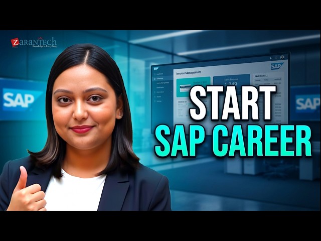 How to Start Your Career as an SAP Consultant Without Prior Experience | ZaranTech