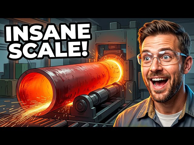 How HUGE Steel Pipes Are Made! 🤯 | Amazing Factory Process | Part 3