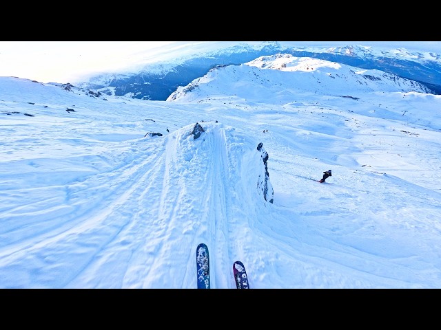 Big Mountain FREERIDE Skiing in Verbier!! Steep Lines & Big Jumps (Winter #8)