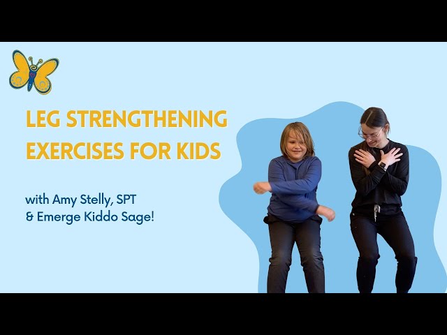 Leg Strengthening Exercises for Kids!